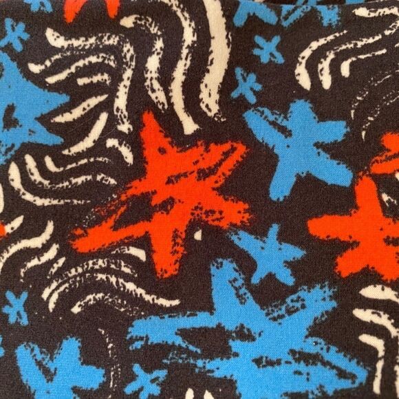 0743 LuLaRoe Stars Squiggles Tween  Girls 8/10/12/14 Butter Soft Leggings New - Picture 2 of 4